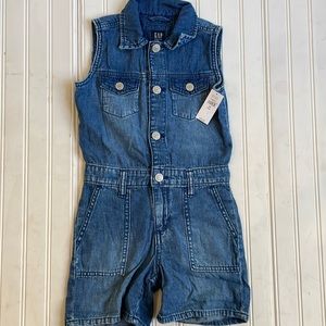 Gap denim jumpsuit